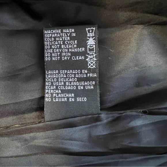 Outbrook Black Waterproof Jacket Adjustable Waist & Multiple Pockets Womens Sz L - Picture 9 of 12